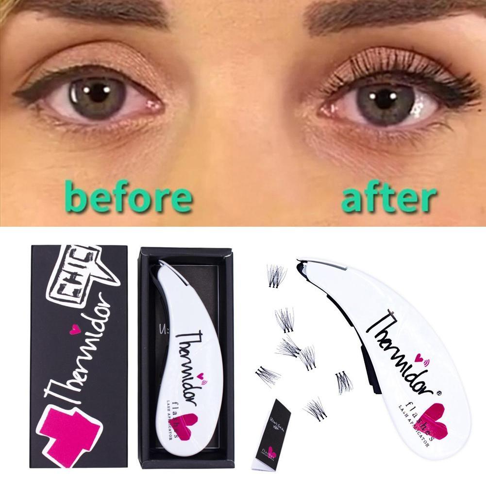 Gadgets d'Eve beauté MAGFI™_: L'agrafeuse à cils vous permet d'obtenir des cils d'apparence naturelle en une seule application rapide.