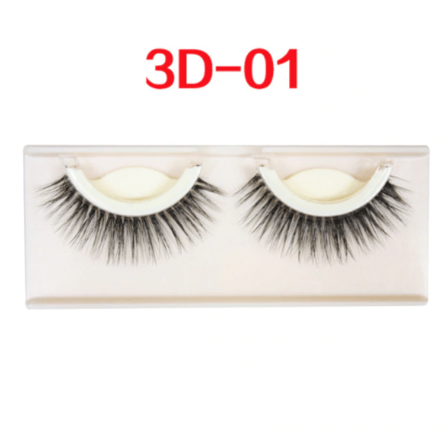 Gadgets d'Eve 3D-01 NATUCIL™ : Faux-Cils Réutilisables Auto-adhésifs