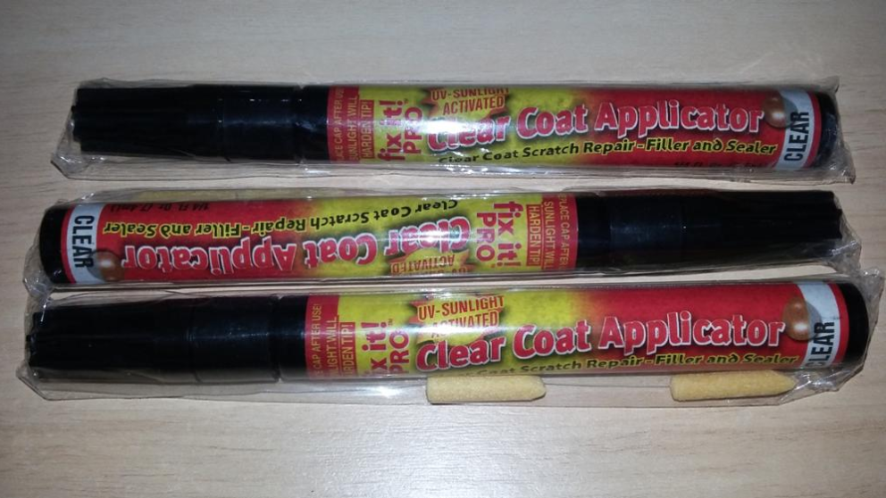 Gadgets d'Eve bricolage 3 stylos/lot Stylo anti rayures de voiture "Fix it Pro" reparation efficace et instantané
